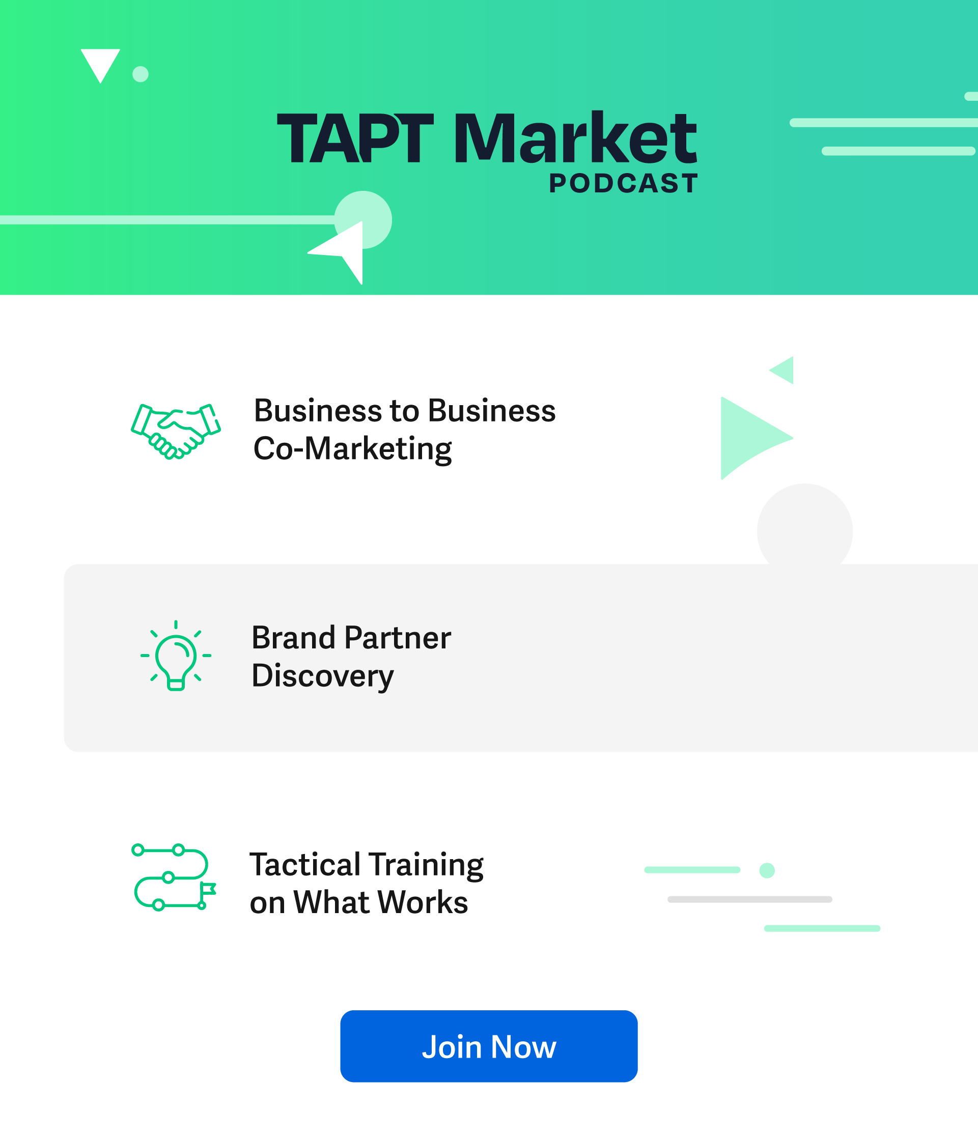 Tapt Market Branding Sample 2